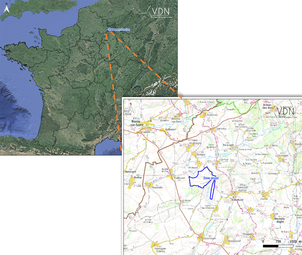 Zone du projet